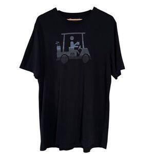 Travis Mathew race you tee T-shirt black XL